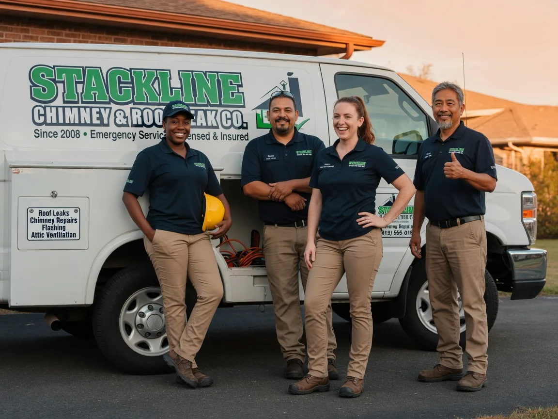 Chimney flashing repair company in Middletown, MO